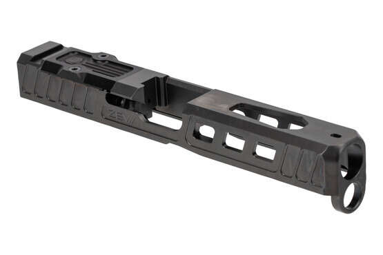 Zev Technologies Z17 Hellbender Stripped Slide Fits GLOCK 17 Gen 5 and is designed with a lowered ejection port